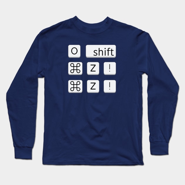 oh shift! Long Sleeve T-Shirt by TaylorH1